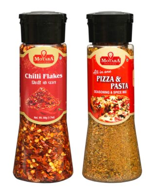 Combo of 2 Chilli flakes and Pizza Seasoning