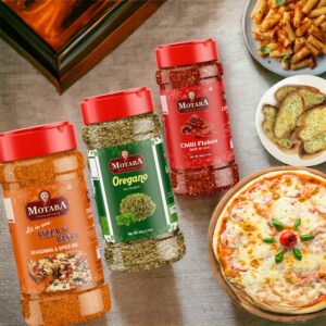 Combo of 3 Chilli flakes 50g, Oregano 50g and Pizza Seasoning 70g - Image 3