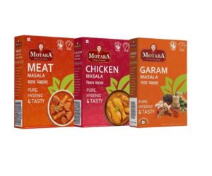 Combo of 3 chicken, meat and garam Masala