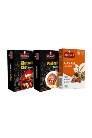 Combo of 3 Garam , Chat, Pav bhaji Masala